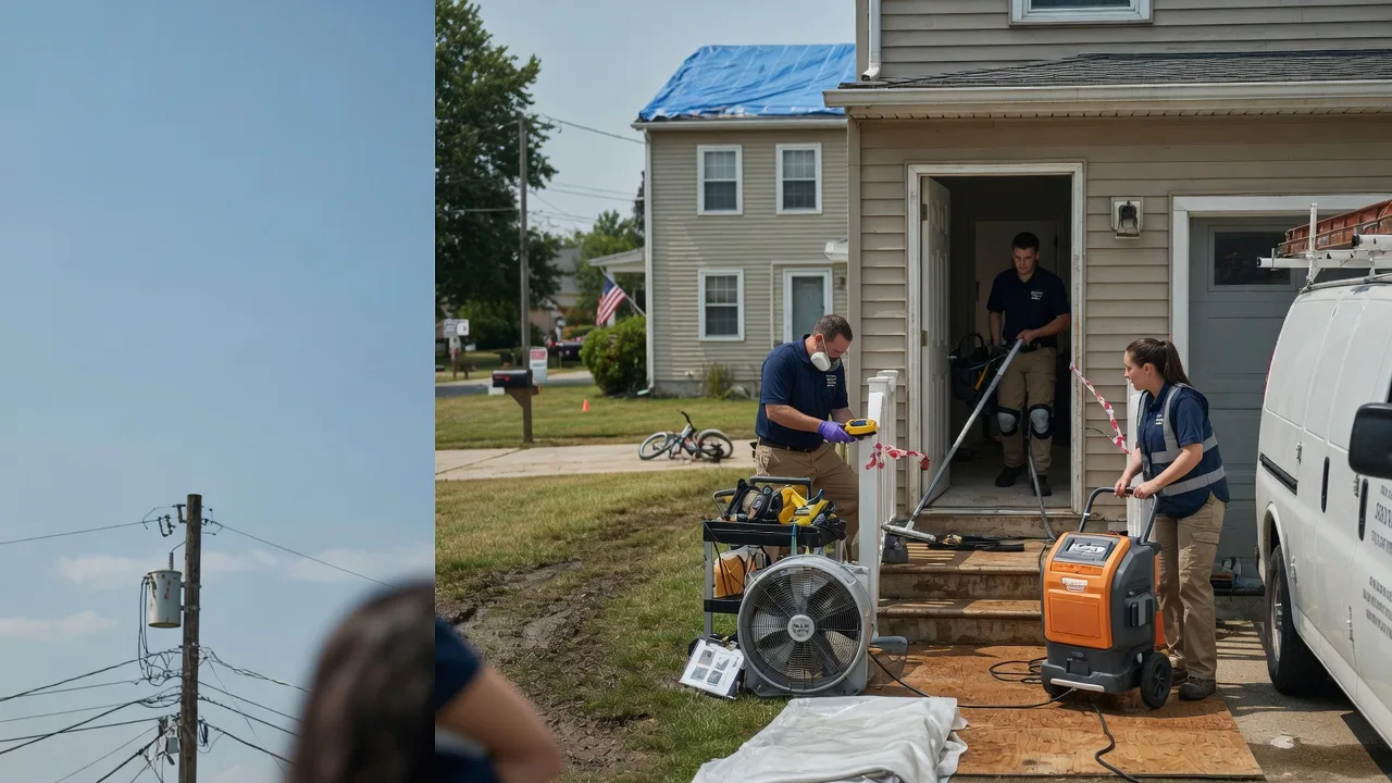 Water Damage Repair in Matthews, MO near me